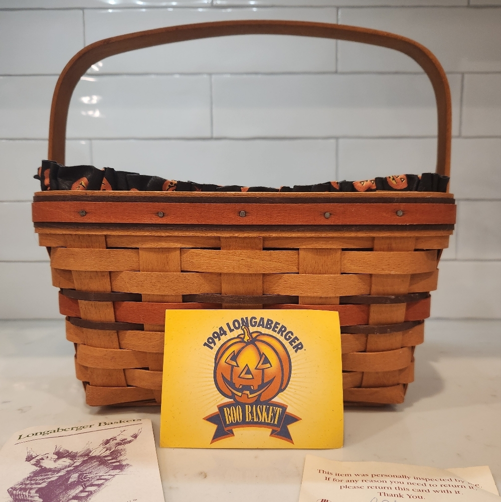 Longaberger 1994 Boo Basket - Picture 10 of 14